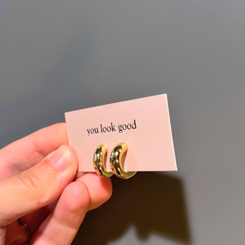 18kt Gold Filled Everyday Huggie Hoops