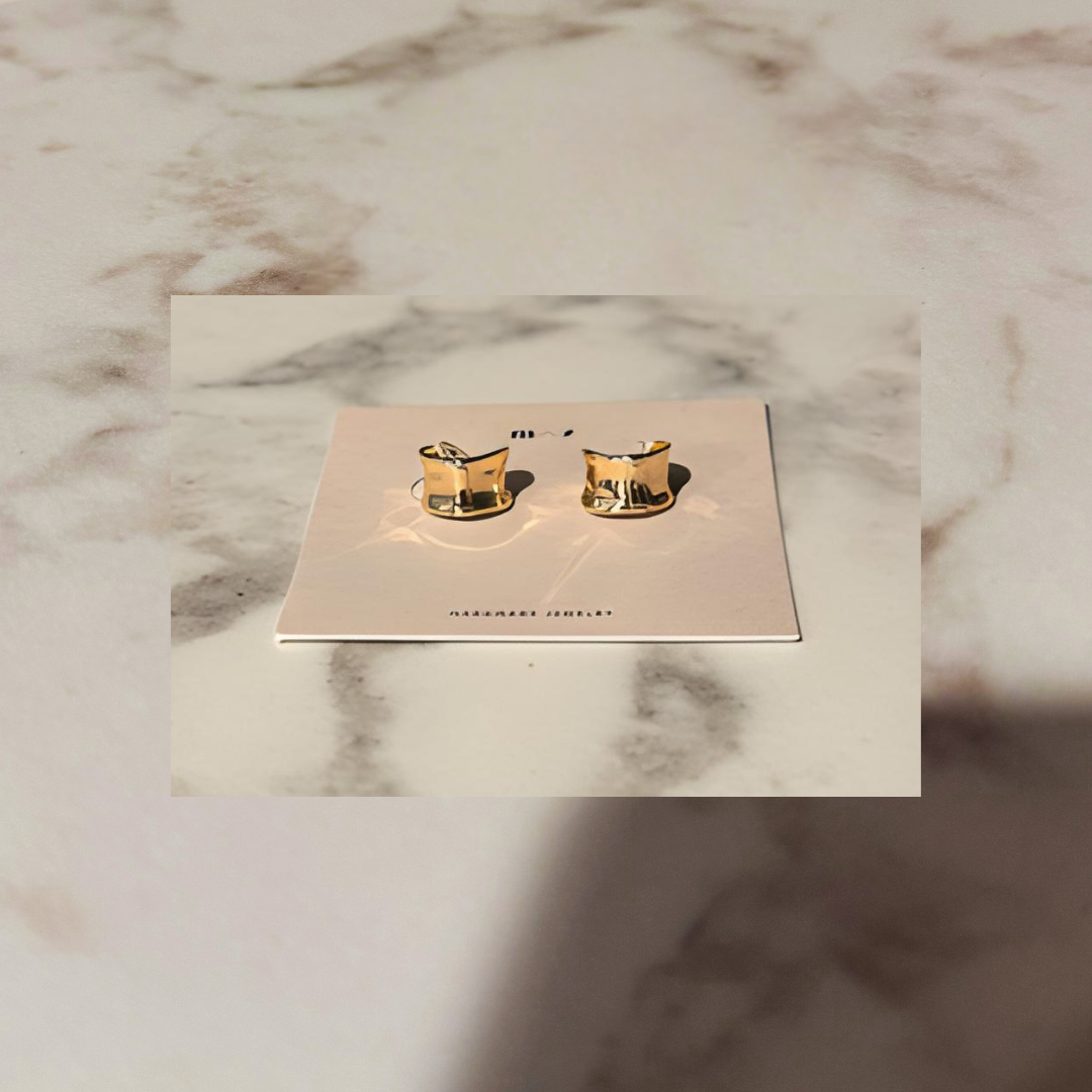 Vintage Huggie Hoops