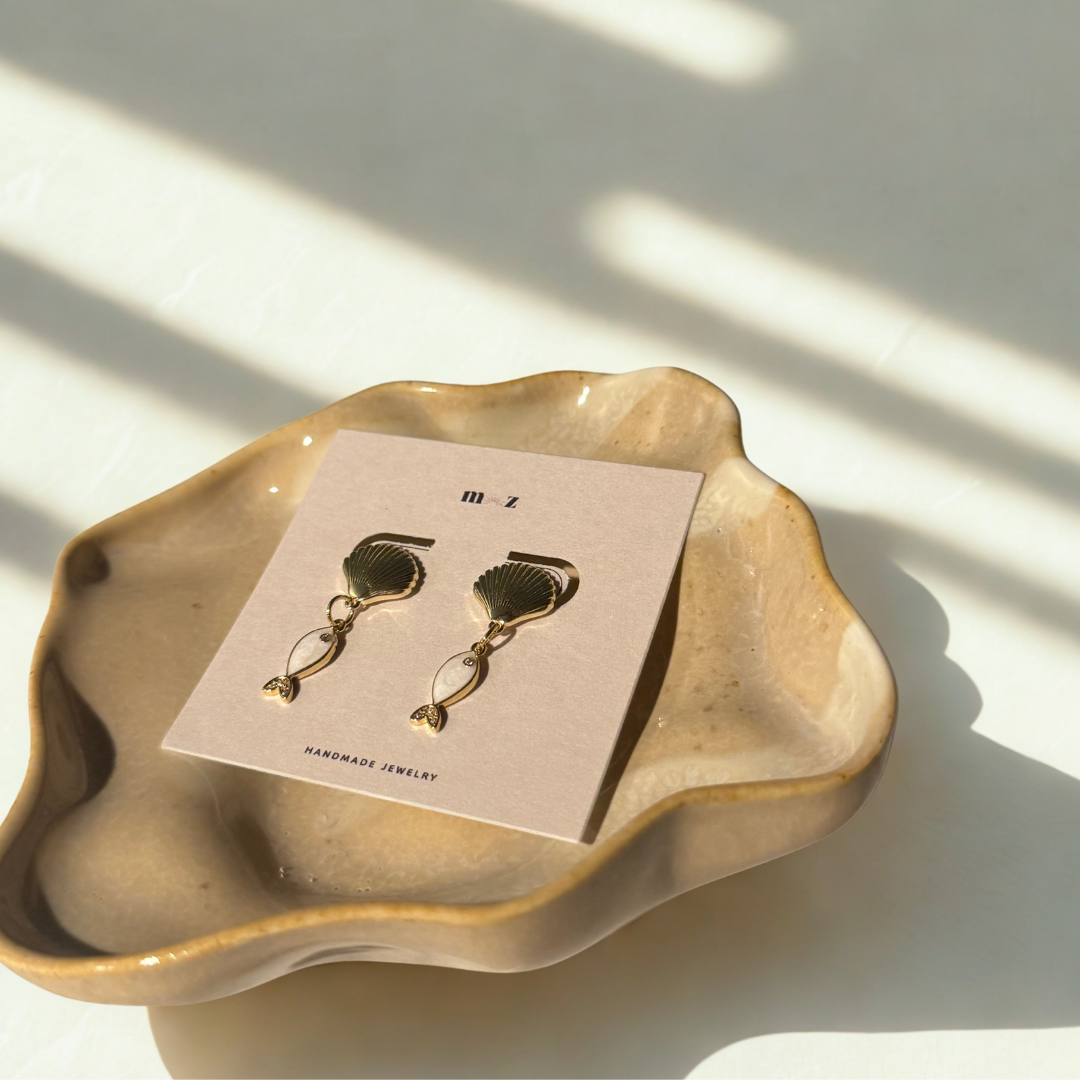 Tiny Fish Earrings