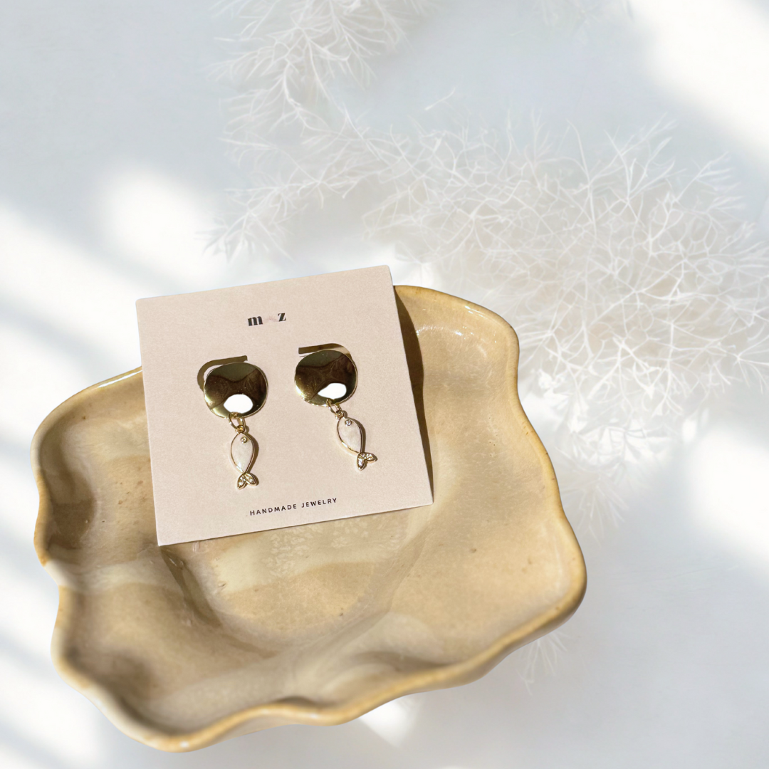 Tiny Fish Earrings