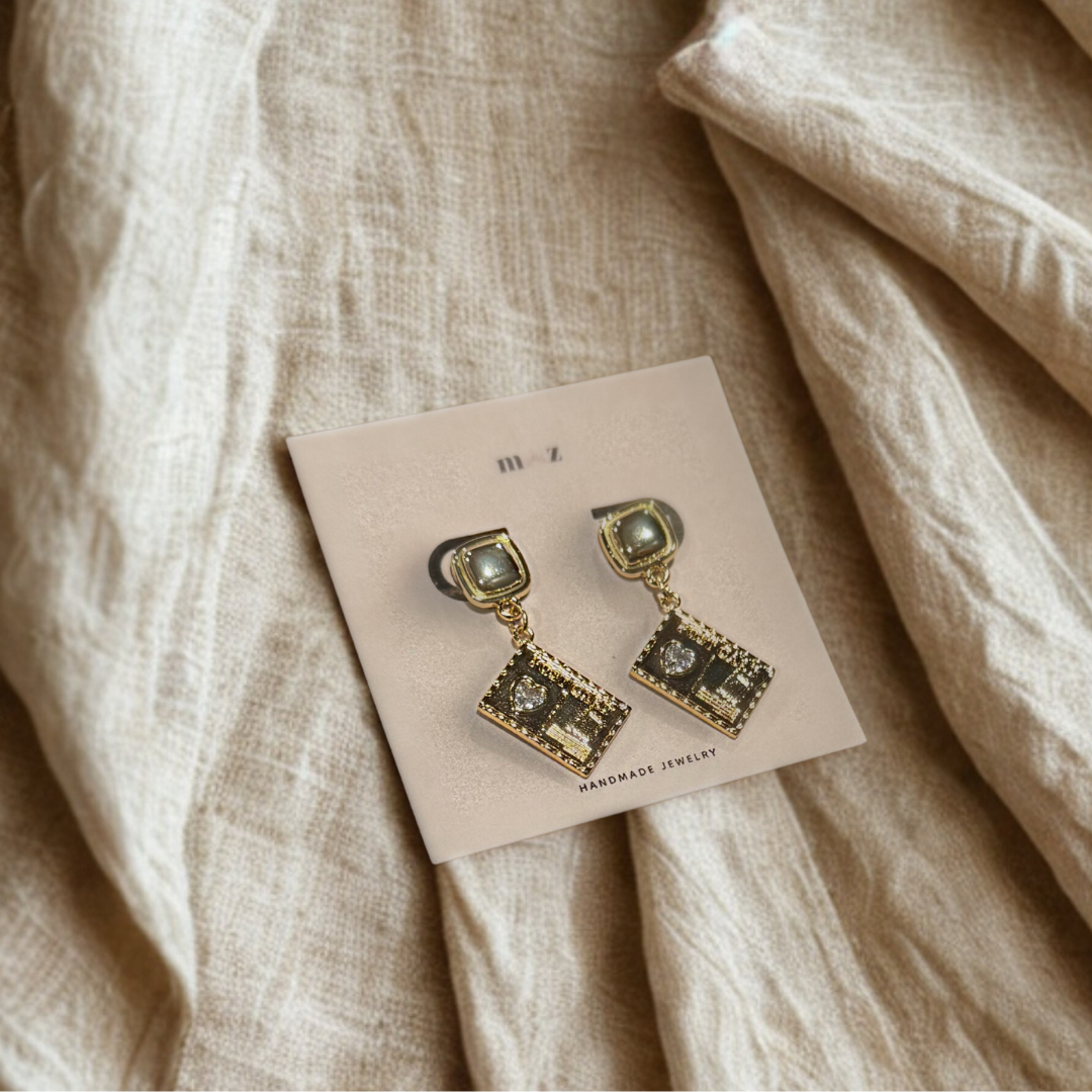 Postcard Studs
