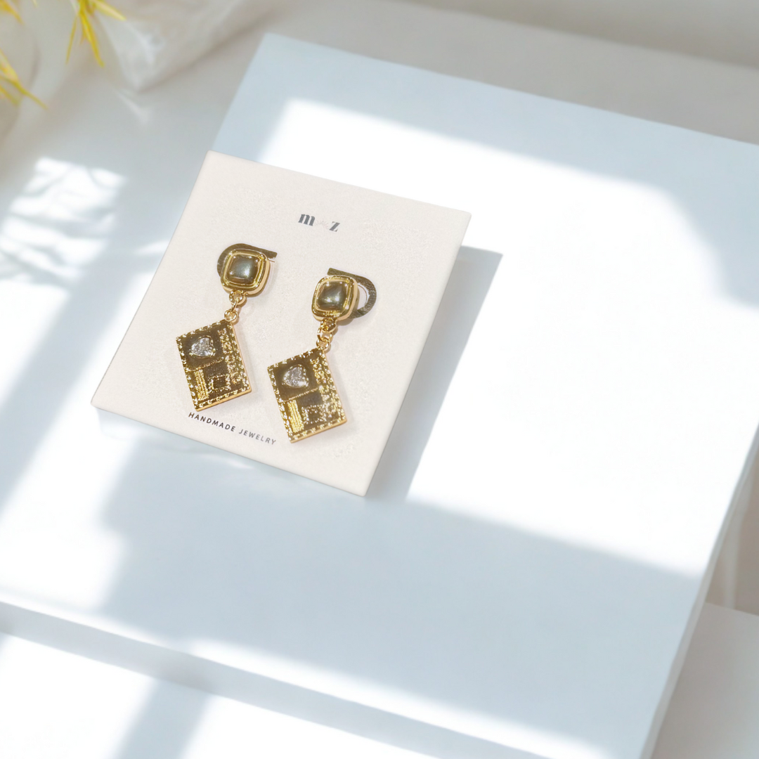 Postcard Studs