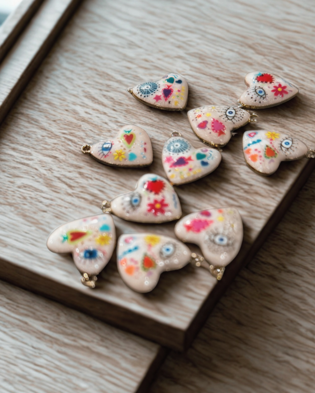 Whimsical Heart Earrings