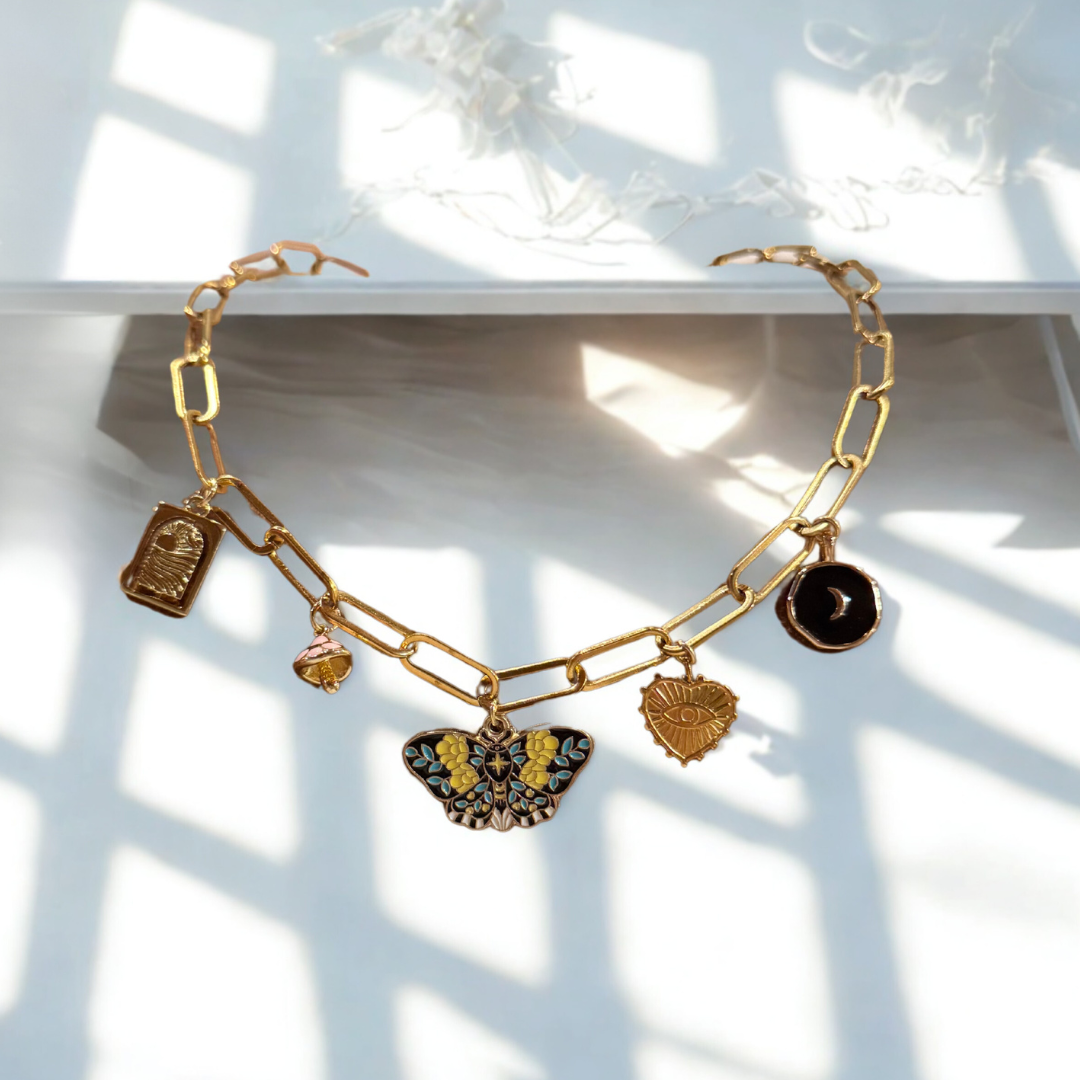 Lunar Charm Necklace