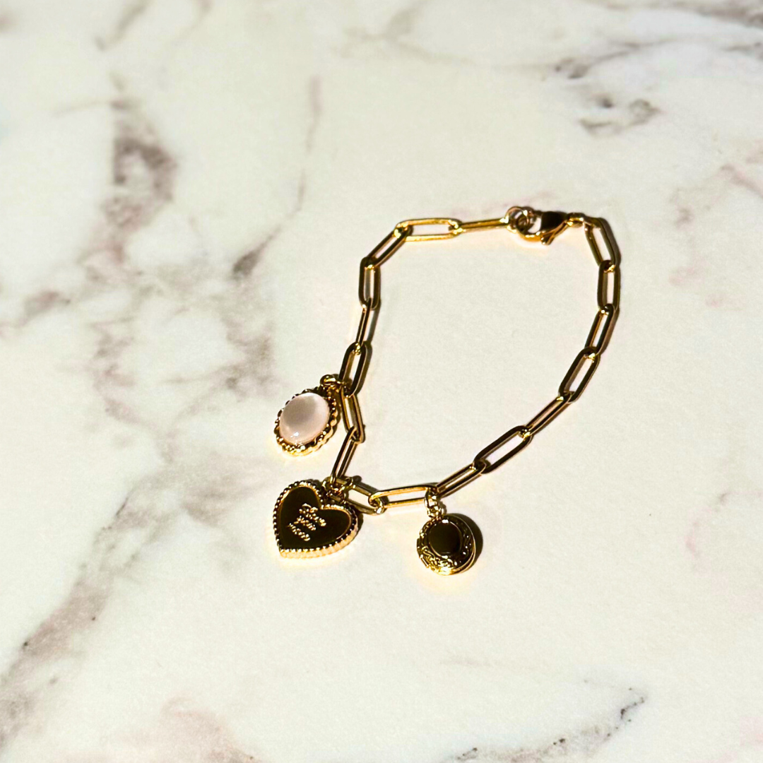 Trio Charm Bracelet