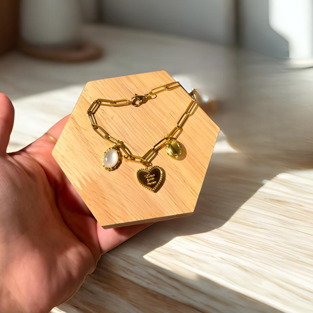 Trio Charm Bracelet